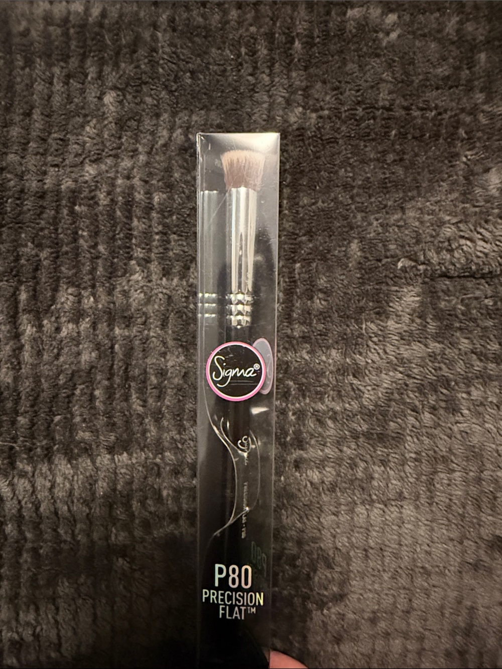 Sigma Beauty P80 Precision Flat Makeup Brush - Black